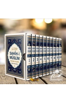 Sahih-i Müslim Tercüme ve Şerhi Seti - 10 Kitap Takım- Şifa Yayınevi