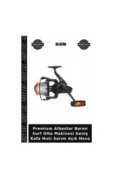 Premium Albastar Baron Surf Olta Makinesi Geniş Kafa Hızlı Sarım Açık Hava 8000 Premium Albastar Baron Surf Olta Makinesi Geniş Kafa Hızlı Sarım Açık Hava 8000