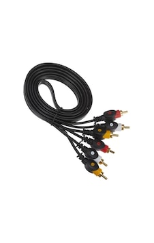 Pm-11047 3 Rca Tos 3 Metre Kablo Video Audio Stereo Ses Pm-11047 3 Rca Tos 3 Metre Kablo Video Audio Stereo Ses