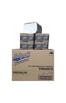 Selpak Professional Dispenser Peçete 250' li 18 Paket