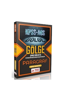 Paraf Akademi Kpss Meb-ags Paragraf Gölge Soru Bankası Paraf Akademi Yayınları Paraf Akademi Kpss Meb-ags Paragraf Gölge Soru Bankası Paraf Akademi Yayınları