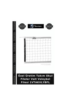 Özel Üretim Takım Okul Fileler Voit Voleybol Filesi 1vtakvlybfl Özel Üretim Takım Okul Fileler Voit Voleybol Filesi 1vtakvlybfl