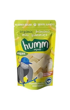 Humm Organic Organik Glutensiz Vegan Muzlu Mini Küpler 30 G Humm Organic Organik Glutensiz Vegan Muzlu Mini Küpler 30 G