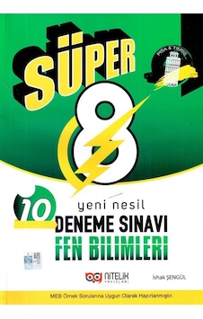NİTELİK 8. Sınıf Deneme Yeni Nesil Süper Fen Bilimleri NİTELİK 8. Sınıf Deneme Yeni Nesil Süper Fen Bilimleri