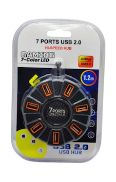 Hadron Hdx7035 7port Usb Coklayacı 2.0 1.2mt Hadron Hdx7035 7port Usb Coklayacı 2.0 1.2mt