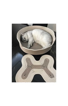 Kaan Home El Dikimi Kullanışlı Ferah Kedi Yatağı