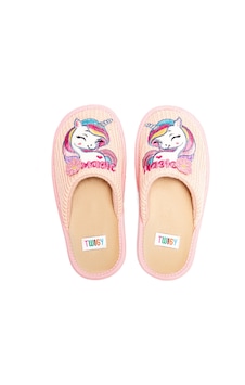 Twigy Unicorn Çocuk Ev Terliği Pembe 30/35 Twigy Unicorn Çocuk Ev Terliği Pembe 30/35
