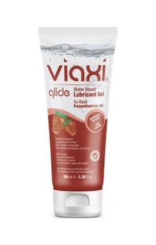 Viaxi Glide Jel Çilek Aromalı 100 Ml 8683229600729 Viaxi Glide Jel Çilek Aromalı 100 Ml 8683229600729