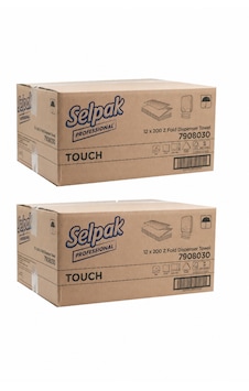Selpak Professional Touch Z Katlama Dispenser Havlu 200x24 2 Koli Selpak Professional Touch Z Katlama Dispenser Havlu 200x24 2 Koli