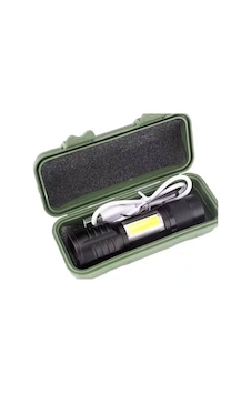 Taktik El Feneri Usb Şarj Edilebilir Kamp Feneri Cob Zumlanabilir Mini Taşınabilir El Feneri Ws-5454 Çok Renkli Taktik El Feneri Usb Şarj Edilebilir Kamp Feneri Cob Zumlanabilir Mini Taşınabilir El Feneri Ws-5454 Çok Renkli