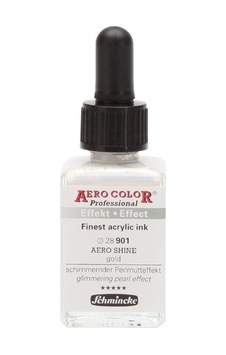 Schmincke Aerocolor Professional Akrilik 28ml şişe 901 Metallic