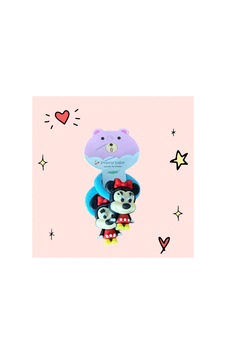 Takıtolia Mickey Mouse İkili 2'li Çiftli Lastikli Renkli Kız Çocuk Tokası Mavi Takıtolia Mickey Mouse İkili 2'li Çiftli Lastikli Renkli Kız Çocuk Tokası Mavi