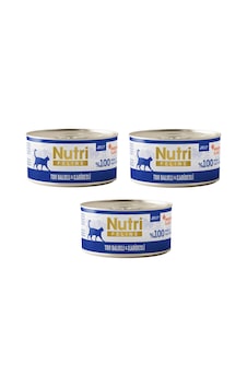 Nutri Feline Ton Balıklı Ve Karidesli Jöleli Tahılsız Yetişkin Kedi Konservesi 70 G X 3 Adet Nutri Feline Ton Balıklı Ve Karidesli Jöleli Tahılsız Yetişkin Kedi Konservesi 70 G X 3 Adet