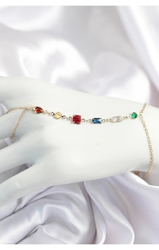 Pirinç Renkli Zirkon Taşlı Y Model Gold Renk Kadın Şahmeran 5886 Çok Renkli Pirinç Renkli Zirkon Taşlı Y Model Gold Renk Kadın Şahmeran 5886 Çok Renkli