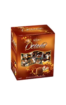 Şölen Octavia Fındıklı Krema Dolgulu Pirinç Patlaklı Sütlü Çikolata 2 KG Şölen Octavia Fındıklı Krema Dolgulu Pirinç Patlaklı Sütlü Çikolata 2 KG