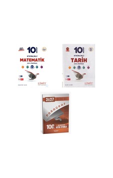 2027 Limit 10. Sınıf Etkinlikli Matematik Maarif + Tarih Soru + Anla Kazan Paragraf Deneme 3'lü Set 2027 Limit 10. Sınıf Etkinlikli Matematik Maarif + Tarih Soru + Anla Kazan Paragraf Deneme 3'lü Set