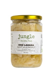 4 Adet Jungle Ekşi Lahana Kişnişli Sauerkraut Turşu 580 G 4 Adet Jungle Ekşi Lahana Kişnişli Sauerkraut Turşu 580 G