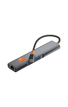 Wiwu Wi-hb005 Travel Serisi 5in1 Hdmı 4k 60hz Rj45 + 100w Pd Type-c Hub Bağlantı İstasyonu Gri Wiwu Wi-hb005 Travel Serisi 5in1 Hdmı 4k 60hz Rj45 + 100w Pd Type-c Hub Bağlantı İstasyonu Gri