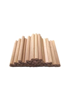 Ahşap Kavale Çubuk Çıta Yivli Kayın Kavela 15 Cm 10 Mm 50 Adet Ahşap Kavale Çubuk Çıta Yivli Kayın Kavela 15 Cm 10 Mm 50 Adet