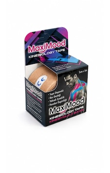 Maximood Kinesiyoloji Bandı 5cm X 5m - Ten