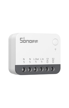 Sonoff Zigbee Mini Akıllı Anahtar, Işık Anahtarı, 2 Yollu Kontrol, Alexa, Google Home Ve Sonoff Hub İle Uyumlu, Zigbee 3.0 Ağ Geçidi Hub Gerekli, Nötr Kablo Gerekli, Zbmınır2 Sonoff Zigbee Mini Akıllı Anahtar, Işık Anahtarı, 2 Yollu Kontrol, Alexa, Google Home Ve Sonoff Hub İle Uyumlu, Zigbee 3.0 Ağ Geçidi Hub Gerekli, Nötr Kablo Gerekli, Zbmınır2