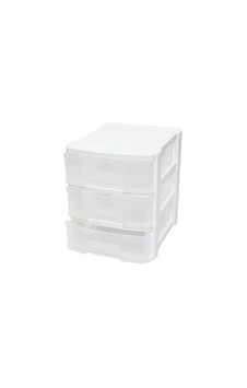Go İthalat Tonton - No:0 Çekmece 3 Katlı 17.5x14.4x16.9cm Beyaz Go İthalat Tonton - No:0 Çekmece 3 Katlı 17.5x14.4x16.9cm Beyaz