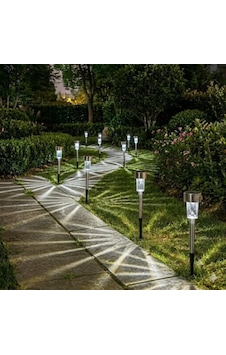10'lu Metal Gövdeli Güneş Enerjili Led Bahçe Aydınlatması Solar Lamba Dekoratif Saplama Bahçe Yol Lambası Enerji Sınıfı A+++ 10 Parça Siyah 10'lu Metal Gövdeli Güneş Enerjili Led Bahçe Aydınlatması Solar Lamba Dekoratif Saplama Bahçe Yol Lambası Enerji Sınıfı A+++ 10 Parça Siyah