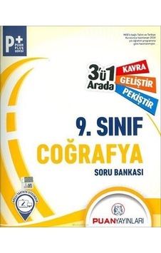 9. Sınıf Coğrafya 3'ü 1 Arada Soru Bankası / Kolektif 9. Sınıf Coğrafya 3'ü 1 Arada Soru Bankası / Kolektif