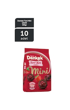 Dankek Tart Mini Çilekli 150gx10 Dankek Tart Mini Çilekli 150gx10