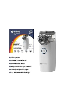 Mesh Ne M01 Taşınabilir Mini Nebulizatör Mesh Ne M01 Taşınabilir Mini Nebulizatör