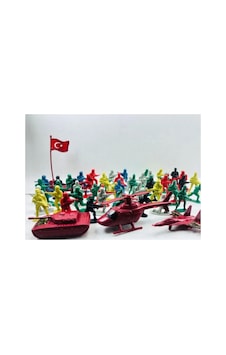 Asker Adam Oyuncak Seti 58'li Paket - Oyuncak Asker Seti - Türk Askeri Oyuncak Adam Seti Asker Adam Oyuncak Seti 58'li Paket - Oyuncak Asker Seti - Türk Askeri Oyuncak Adam Seti