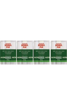 4 Kg Somafix Şeffaf 11.3x300 Mm Kalın Mum Silikon Sıcak Çubuk 4 Kg Somafix Şeffaf 11.3x300 Mm Kalın Mum Silikon Sıcak Çubuk