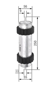 BOSCH F026400596 HAVA FİLTRESİ
