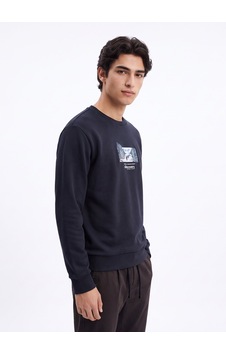 Discovery Expedition D6wm-swt3800 Lacivert Erkek Bisiklet Yaka Rahat Sweatshirt Discovery Expedition D6wm-swt3800 Lacivert Erkek Bisiklet Yaka Rahat Sweatshirt