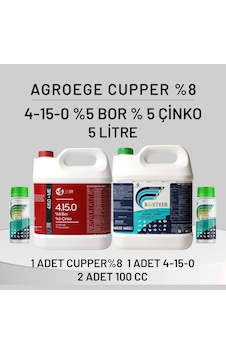 Hasat Sonu 3 In 1 Sıvı Bakır + Bor + Çinko Yapıstırıcı 5 Lt 5 LT Hasat Sonu 3 In 1 Sıvı Bakır + Bor + Çinko Yapıstırıcı 5 Lt 5 LT