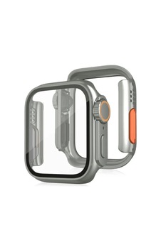 Jenerik Apple Watch 44mm Watch 49mm Kasa Dönüştürücü Ve Ekran Koruyucu - Yıldız Işığı Jenerik Apple Watch 44mm Watch 49mm Kasa Dönüştürücü Ve Ekran Koruyucu - Yıldız Işığı