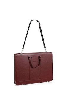 Bback Suni Deri Proje Çantası 40x55 Cm Kırmızı