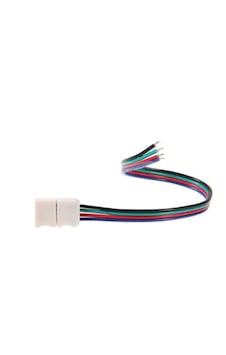 Rgb Şerit Led İçin Tek Yönlü Hızlı Konnektör Kablo 4 Pin 5 Adet Vision Rgb Şerit Led İçin Tek Yönlü Hızlı Konnektör Kablo 4 Pin 5 Adet Vision