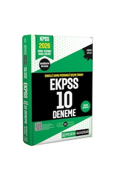 Pegem 2026 E-kpss Orta Öğretim-ön Lisans 10 Deneme