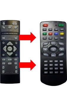 Regal Uyumlu Hs Tube-800 Ses Sistemi Kumandası Regal Uyumlu Hs Tube-800 Ses Sistemi Kumandası