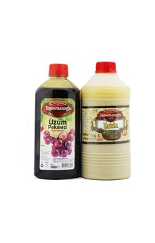 Özgıda Toposmanoglu Üzüm Pekmezi 1 KG + Tahin 960 G Özgıda Toposmanoglu Üzüm Pekmezi 1 KG + Tahin 960 G