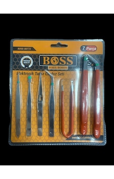 Umut Boss Elektronik Tamir Cımbız Seti 7 Parça Umut Boss Elektronik Tamir Cımbız Seti 7 Parça