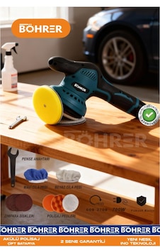Böhrer Ba011203 Çift Akülü 12v Oto Pasta Cila Ve Polisaj Makinesi Böhrer Ba011203 Çift Akülü 12v Oto Pasta Cila Ve Polisaj Makinesi