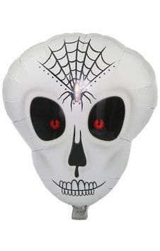 Örümcek Ağ Desenli İskelet Folyo Balon Çocuk