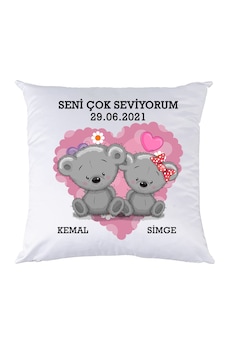 Biresimden-Hediye Yeni Doğan Hediyesi Kız Bebek Yastık Biresimden-Hediye Yeni Doğan Hediyesi Kız Bebek Yastık