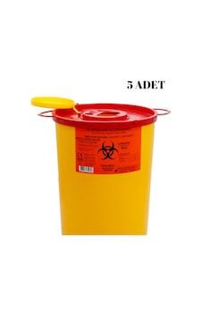 TIBBİ ATIK KOVASI 10LT - 5 ADET TIBBİ ATIK KOVASI 10LT - 5 ADET