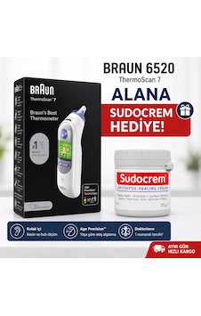 Braun 6520 + 125 Gr Sudocrem Braun 6520 + 125 Gr Sudocrem