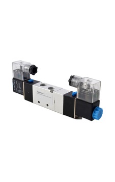 Expflex 4v230c-08 Air Süspansiyon Valfi / Air Valf Çift Bobin Kapalı Merkez 5-3 1/4 12v