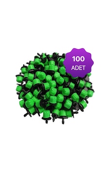 Damlama Sulama Debi Ayarlı Büyük Meme Yeşil Damlatıcı (100 Adet) Damlama Sulama Debi Ayarlı Büyük Meme Yeşil Damlatıcı (100 Adet)