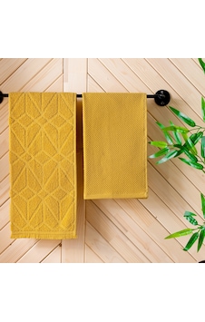 Schafer Solid Home 2 Li Kurulama Bezi 40x60 Cm-hardal Schafer Solid Home 2 Li Kurulama Bezi 40x60 Cm-hardal